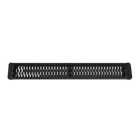 Trailfx TrailFX RBA023TI; Running Board; Unlighted; 250 Pound Capacity; 6-1/2 Inch Width RBA023TI